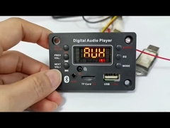 Wireless Bluetooth 5.0 MP3 WMA Decoder Board Car Audio USB TF FM Radio Module Color Screen MP3 Playe