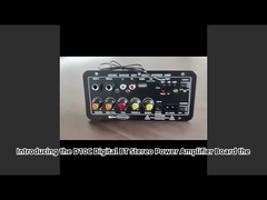 Power Amplifier Board Subwoofer Dual Microphone Karaoke Audio Board D10C Digital BT Stereo 24V/220V