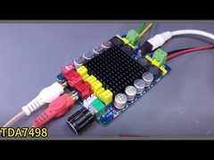 Dual Channel Audio Board 2X100W Home Amplifier for Receivers & Amplifiers DC14-34V Class D TDA7498