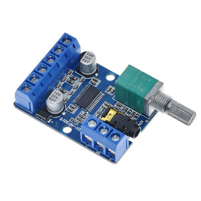 30Wx2 High Power Digital Amplifier Board with 12V/24V Power Supply and Class D PWM Modulation