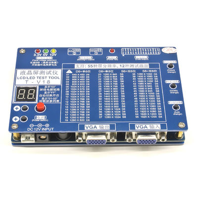 Laptop TV LED LCD Panel Tester Tool 7-84 Inch LVDS Interface Cables Inverter Support