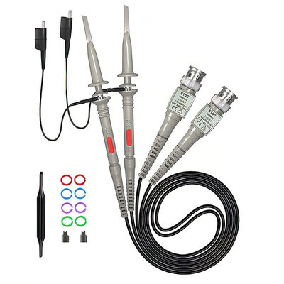 1pcs 2pcs P6100 BNC Tester Tool Oscilloscope Probe Kit 100MHz 1X 10X Clip