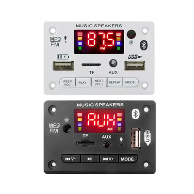 6V 12V Bluetooth 5.0 Mp3 Decoding Board Module Wireless Car USB