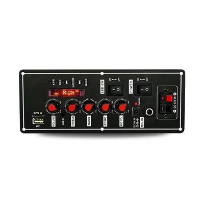 Wireless Wired Microphone Trolley Speaker with FM Radio and Bt Decoder Amplifier Board