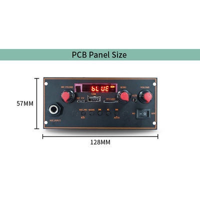2x10W Bluetooth 5.0 Stereo Motherboard with MP3 Decoder and FM Radio Function