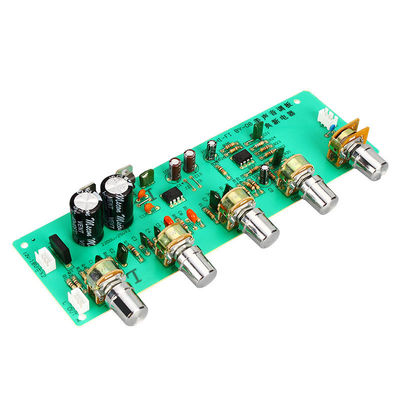 BY08 Linear Power Amplifier Board with High/Middle/Low Tuning and Dual AC12-15V Featuring 4558 Op Amp