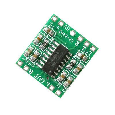 2 Channels 2.5-5V Mini Digital Sound Board with 3W Output Class D Power Amplifier for Home Speaker