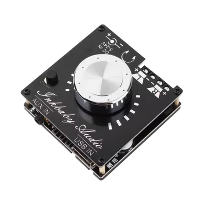 80W Dual Channel Bluetooth 5.0 Amplifier Board 60x60x30mm