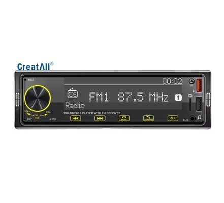 Creatall Special Clearance 2.5D Touch Screen Car MP3 Player with for BT Wireless USB Interface DAB Digital Radio Charger