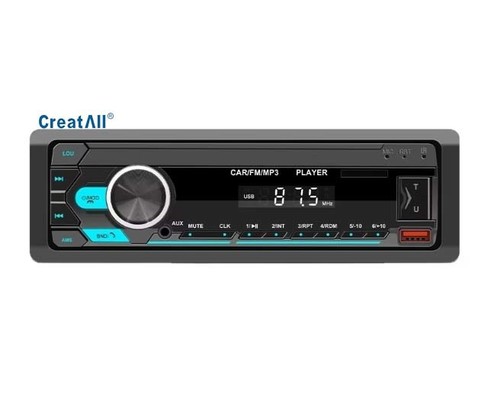 Creatall Ai Smart BT Wireless Car MP3 Player with USB Connection and Radio Positioning New Lossless Music Car Charger Included