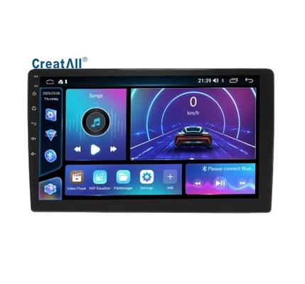 Creatall 7/9/10inch Central Control Car Android GPS Navigation Smart for BT Wifi Internet All-in-One Dashboard Machine