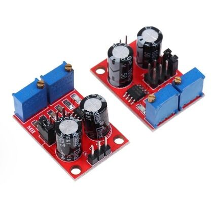 Dual-Channel 2-Way Microcontroller Module Forward/Reverse PWM Speed Control Adjustable Pulse Frequency Duty Cycle