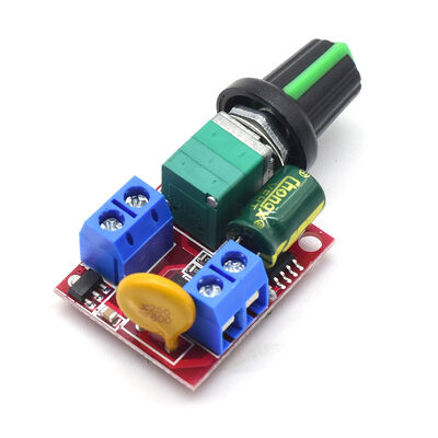 Mini 35V DC Motor Speed Controller 5A 90W PWM Speed Regulator On-Board Adjust Board Modulator DC DC Converter Motor Board