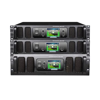 Cross-border 4.0 Channel Professional Stage Performance Wedding Speaker KTV Power Amplifier Post-amplifier High-fidelity Metal