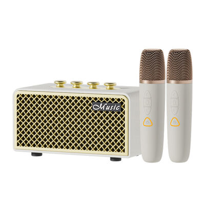 S1 Portable Retro Audio All-In-One Speaker RGB Wireless BT Microphone for Home Outdoor Karaoke Cross-Border Exclusive