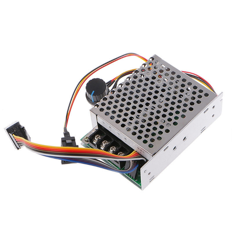 60A PWM DC Motor Speed Controller 10V-50V 12V 24V 36V 48V With CW CCW Reversible Switch