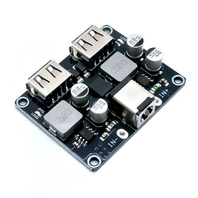 DC-DC Buck Converter Charging Step Down Module 6-32V 9V 12V 24V To Fast Quick Charger Board Dual USB QC3.0 QC2.0