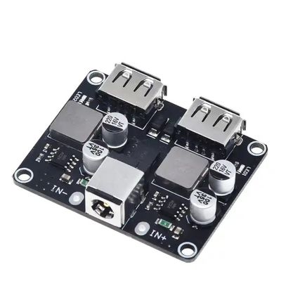DC-DC Buck Converter Charging Step Down Module 6-32V 9V 12V 24V To Fast Quick Charger Board Dual USB QC3.0 QC2.0