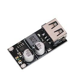 DC-DC Buck Converter Charging Step Down Module 6-32V 9V 12V 24V To Fast Quick Charger Board Dual USB QC3.0 QC2.0