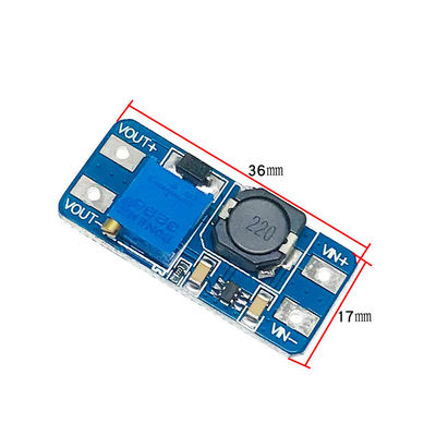MT3608 2A DC-DC increasing voltage Board Wide Voltage Input 2/24V Lto 5/9/12/28V adjustable  power module