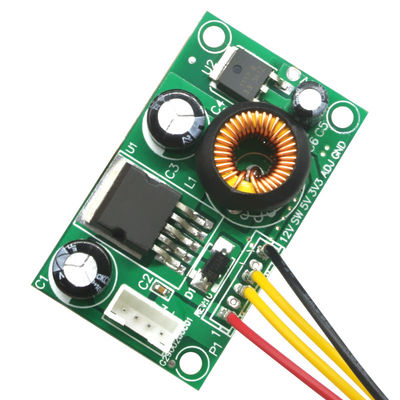 CA-1233 12V to 5V to 3.3V LCD Power Supply Board Voltage Conversion Module with Wire DC-DC Step-Down Module