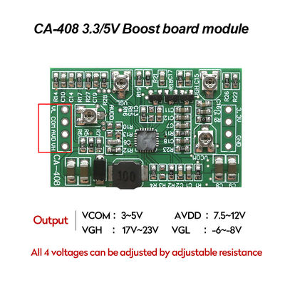 CA-508 12v Boost board module LCD LED TCON board VGL VGH VCOM.AVDD 4 adjustable