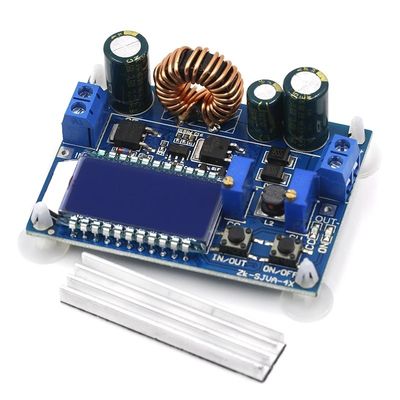 35W DC Digital LCD Display Automatic Board Down Buck Boost Converter Power Supply Module