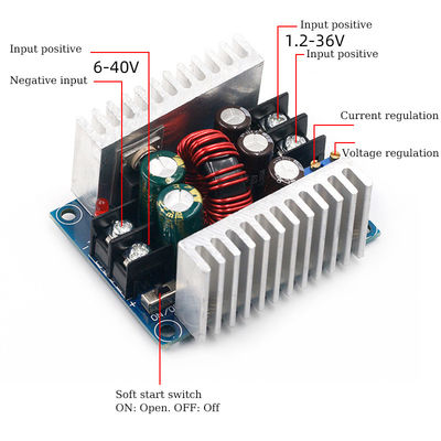 DC 300W 20A Constant Step Down Converter Voltage Buck Current Source Power Supply Module