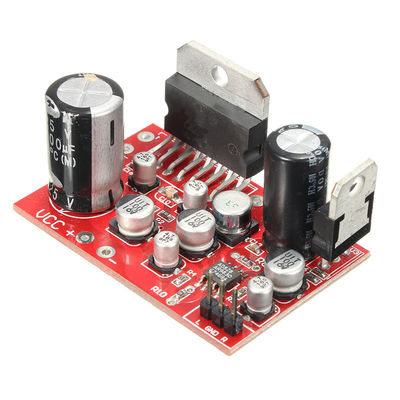 38W Output Power Amplifier Board with DC 12V Power Supply and TDA7379 + AD828 Chipset Audio Module