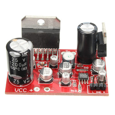 38W Output Power Amplifier Board with DC 12V Power Supply and TDA7379 + AD828 Chipset Audio Module
