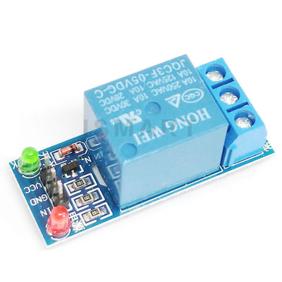 5V 12V Control Relay Module One Channel  Low Level Trigger Interface