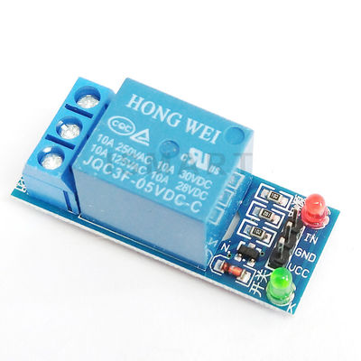 5V 12V Control Relay Module One Channel  Low Level Trigger Interface