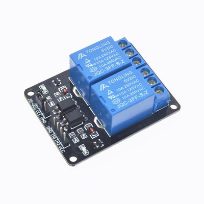 DC 5V 2 Channel Control Relay Module Low Level Trigger Normally Closed