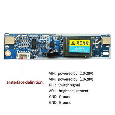CA-2028 Small Port 2 Lamp Lcd LED Backlight Driver Board For Pc Monitor Inverter Board