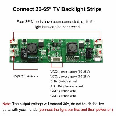 CA-266s LED Backlight Driver Board Constant Current Led Driver Board 32-65&quot;