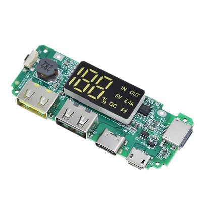 CA-524A 5V 2.4A 18650 BMS Battery Protection Board Micro / Type C LED Mobile