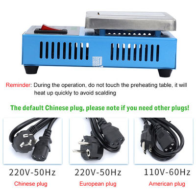LED Backlight Strip Tester Tool 400W PTC Heating Plate For LED Quick Soldering