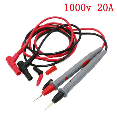 1 Pair Digital Multimeter Tester Tool Lead Probe Wire Pen Cable Set 20A