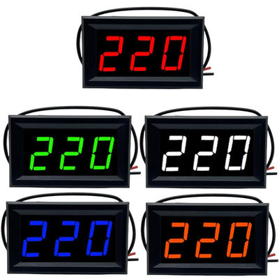 AC 70-500V Digital Ammeter Voltmeter 0.56&quot;  LED Digital Voltmeter