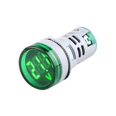22mm Mini Digital Voltmeter DC 6-100V Voltage Meter Tester Indicator Pilot Lamp Light Display