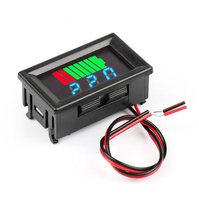 0.56&quot; LED Lithium Battery Capacity Meter 12V 24V 36V 48V 60V 72V