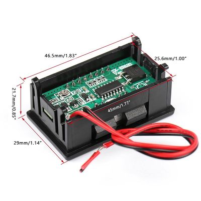 0.56&quot; LED Lithium Battery Capacity Meter 12V 24V 36V 48V 60V 72V