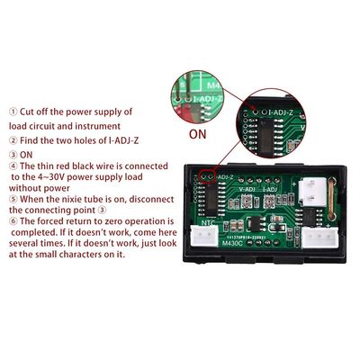 DC4-30V Voltage And Current Meter 10A 50A 100A Power Car Motorcycle