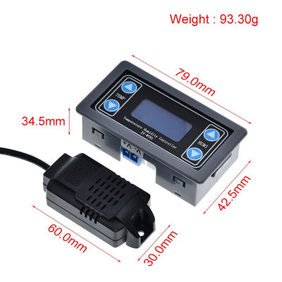 10A Digital Temperature Humidity Controller SHT20 DC 6V-30V high precision