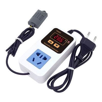 W2023 Wall-Mounted Intelligent Electronic Humidity Control Switch 110V-220V Digital Regulator