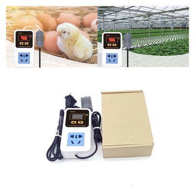 W2023 Wall-Mounted Intelligent Electronic Humidity Control Switch 110V-220V Digital Regulator