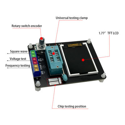 GM328A Transistor Diode Tester Tool ESR Voltage Frequency Meter Detector