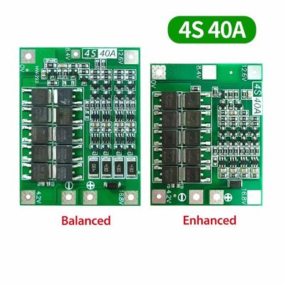 3S 4S 25A 40A 60A BMS Battery Protection Board Li Ion Battery Charging Board
