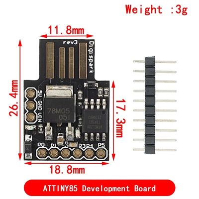 3.3V Development Board Support For ATTINY85/TINY85 Microcontrollers
