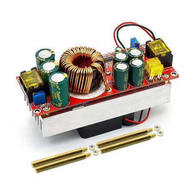 1800W 40A DC-DC Boost Converter Board 10-60V By Fan For 12-90V Boost Power Module
